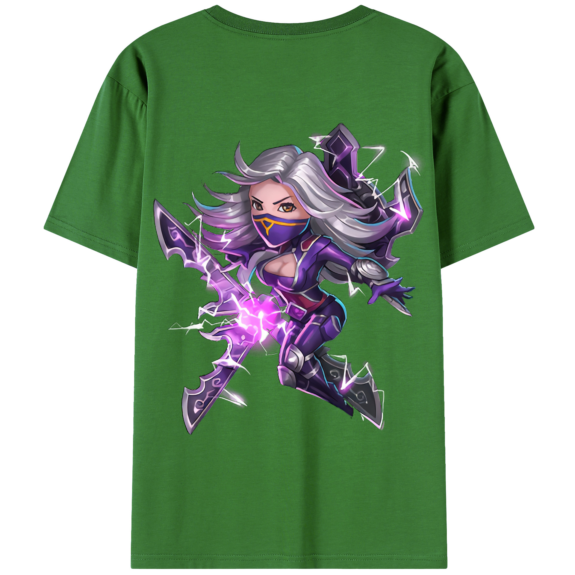 リーグ・オブ・レジェンド League of Legends LOL レディース半袖Tシャツ(バックプリント)